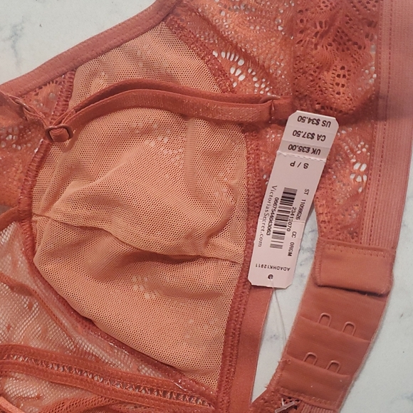 NWT Victoria’s Secret sexy lace brallete rust colo - Picture 5 of 5